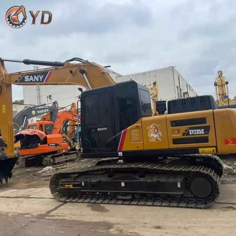 Advanced Model Hot Sale Second-hand Sany SY235C Heavy Hydraulic Excavator Global Solution