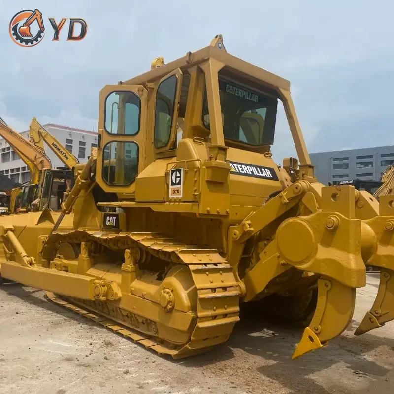 Competitive Price Second-hand CAT D7G Bulldozer Engineering Machines Supplier