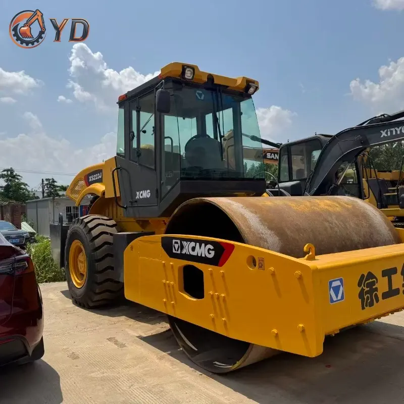 Competitive Price Second-hand XCMG XS223J Road Roller Construction Equipment Supplier