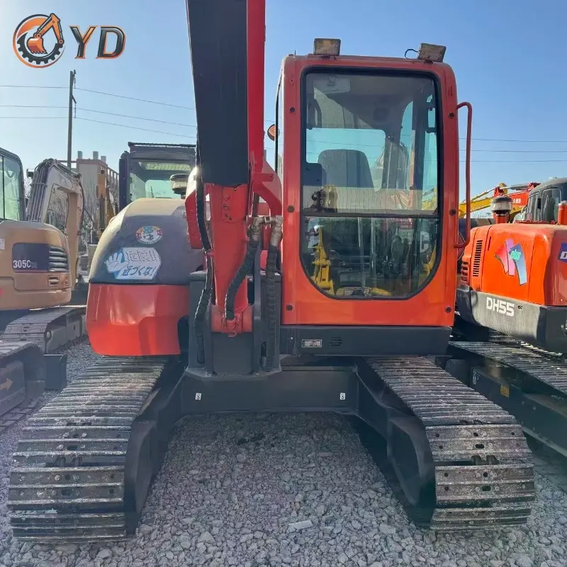 Durable Powerful Used Kubota KX185 Compact Hydraulic Excavator Construction Machinery Global