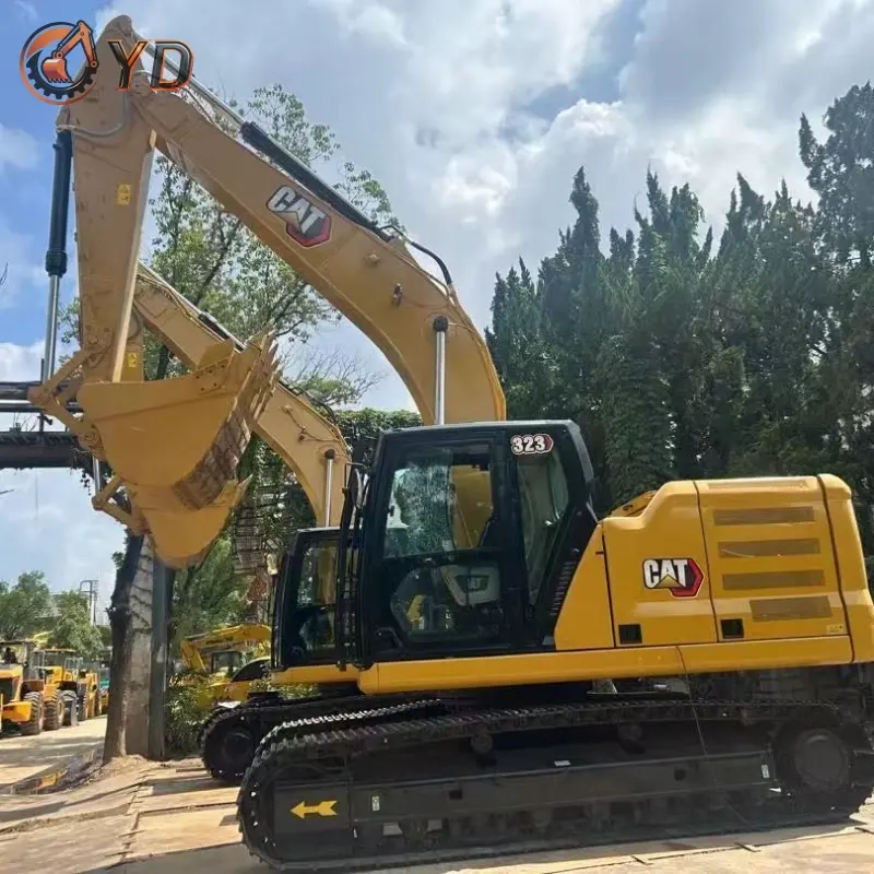 Durable Second-hand CAT 323GC Large Excavator High Cost Performance Construction Equipment