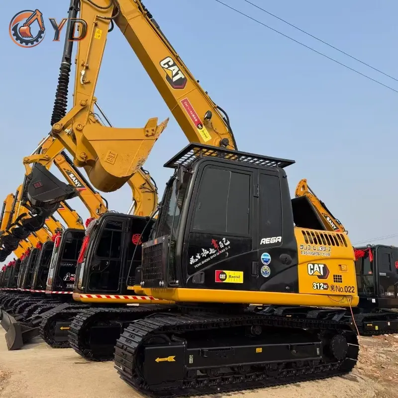 Good Condition Used CAT 312GC Medium Excavator High Cost Performance Construction Machine for Sale