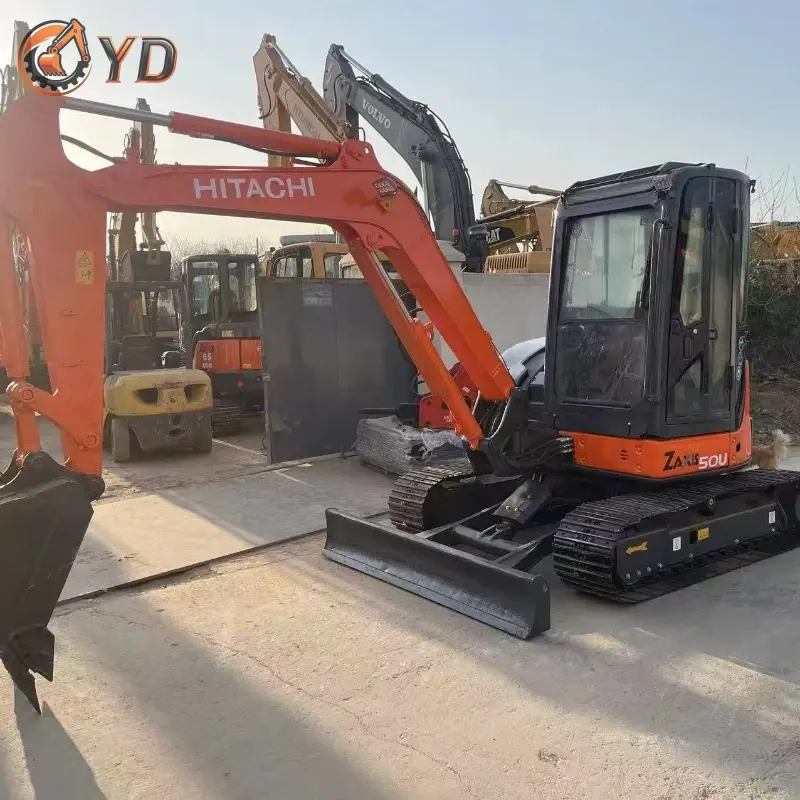 Good Condition Used Hitachi ZAX55U Mini Excavator