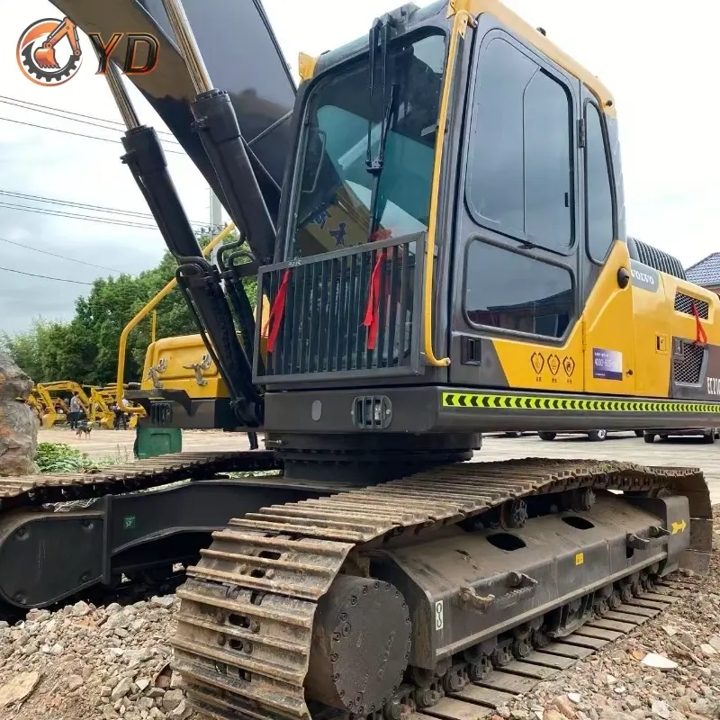 Good Condition Used VOLVO EC210 Medium Crawler Excavator Construction Equipment for sale