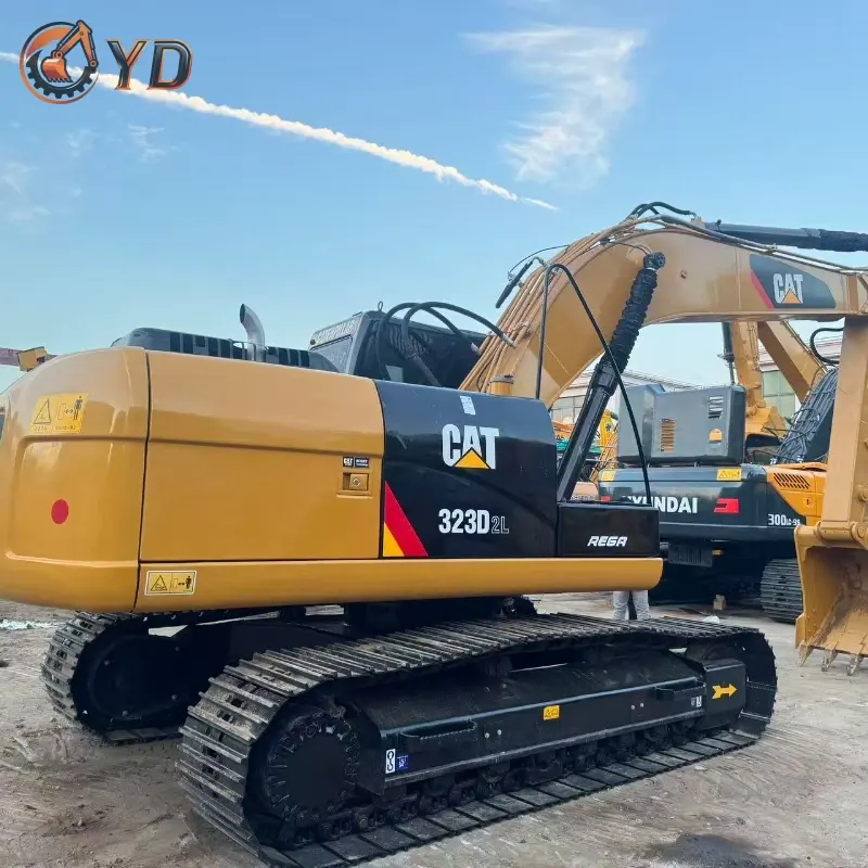 Good Performance Used CAT 323D2L Large Excavator Original Heavy Equipment Global Supply