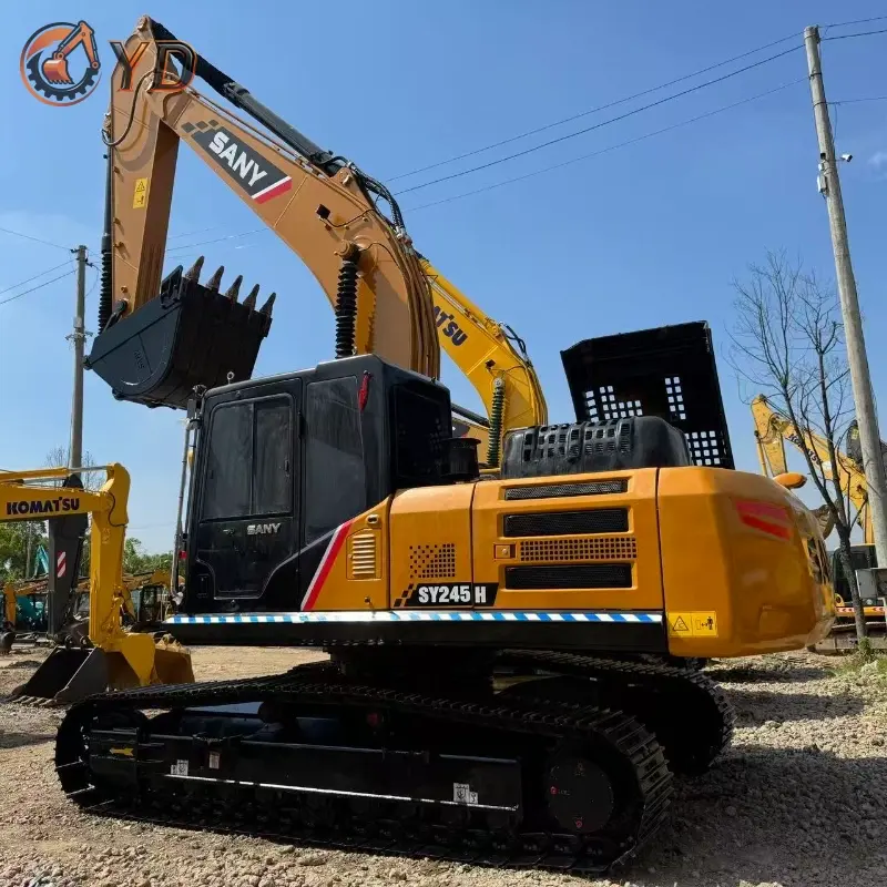 High Cost Performance Second-hand SANY SY245C Hydraulic Excavator Construction Equipment for sale