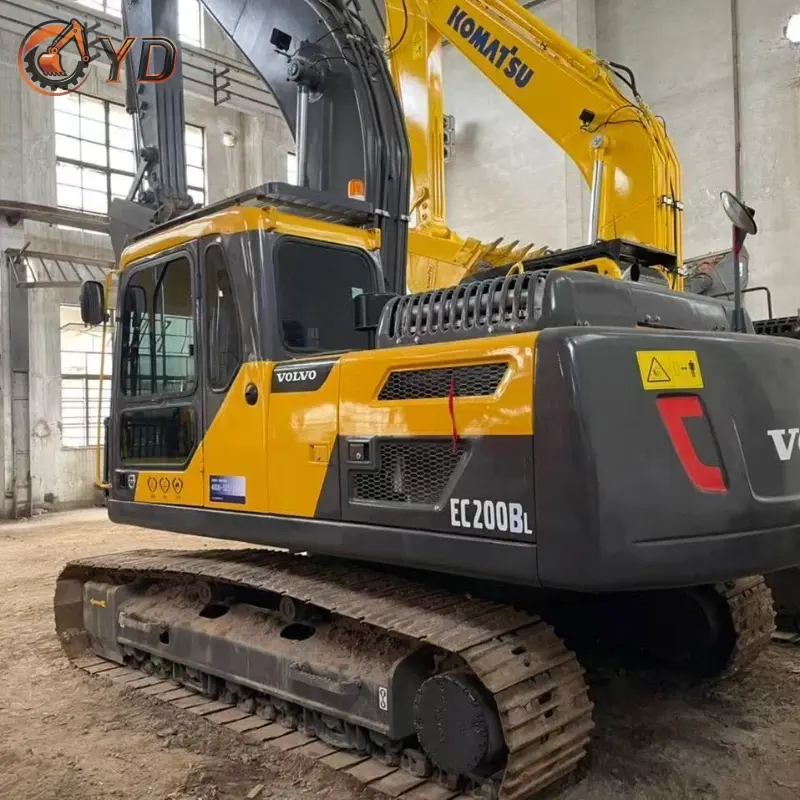 High Cost Performance Second-hand VOLVO EC200 Hydraulic Excavator Engineering Machinery Supplier