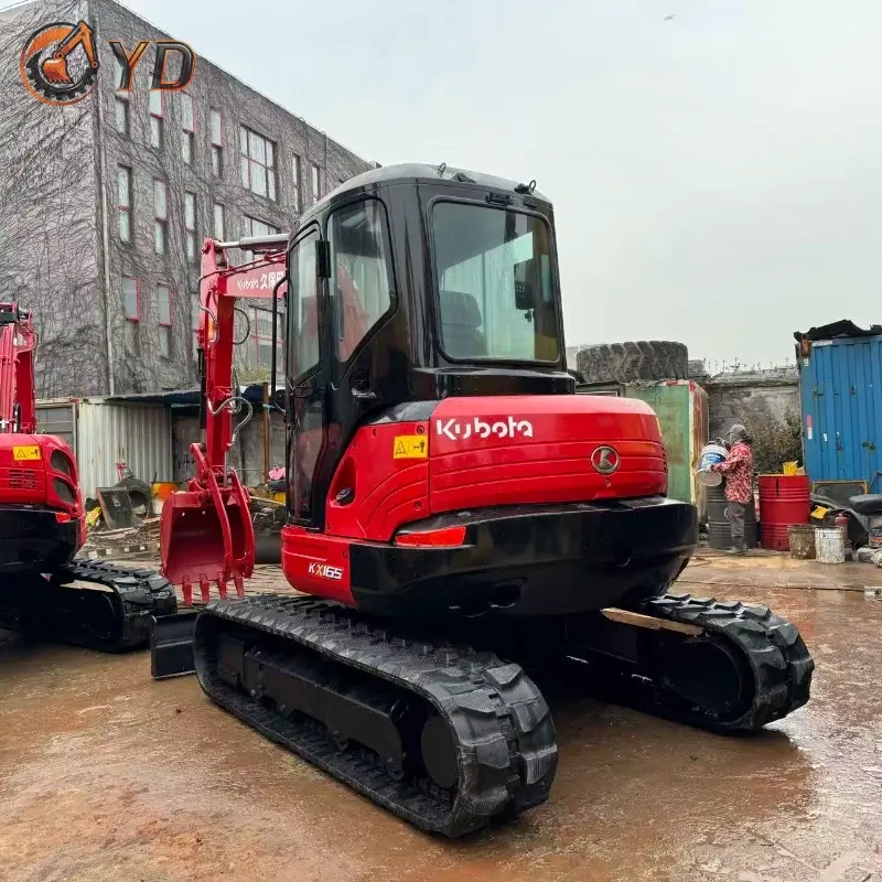 High Efficiency Competitive Price Second-hand Kubota KX165 Mini Hydraulic Excavator Solution