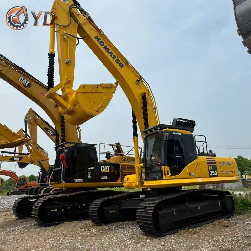 High Efficiency Durable Second-hand Komatsu PC350 Large Crawler Excavator Equipment Supplier