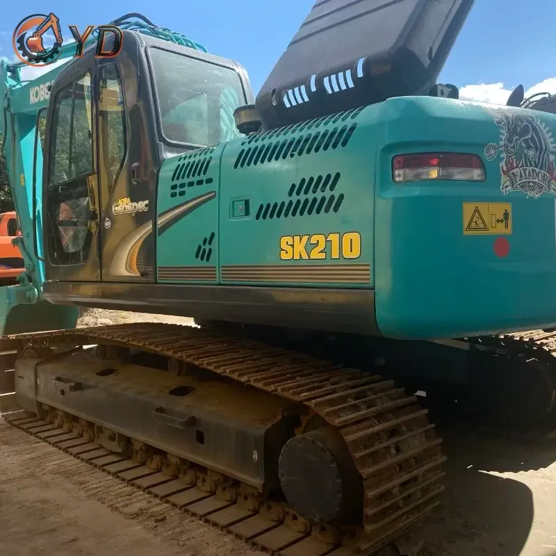 High Performance Efficient Second-hand Kobelco SK210 Hydraulic Excavator for Sale