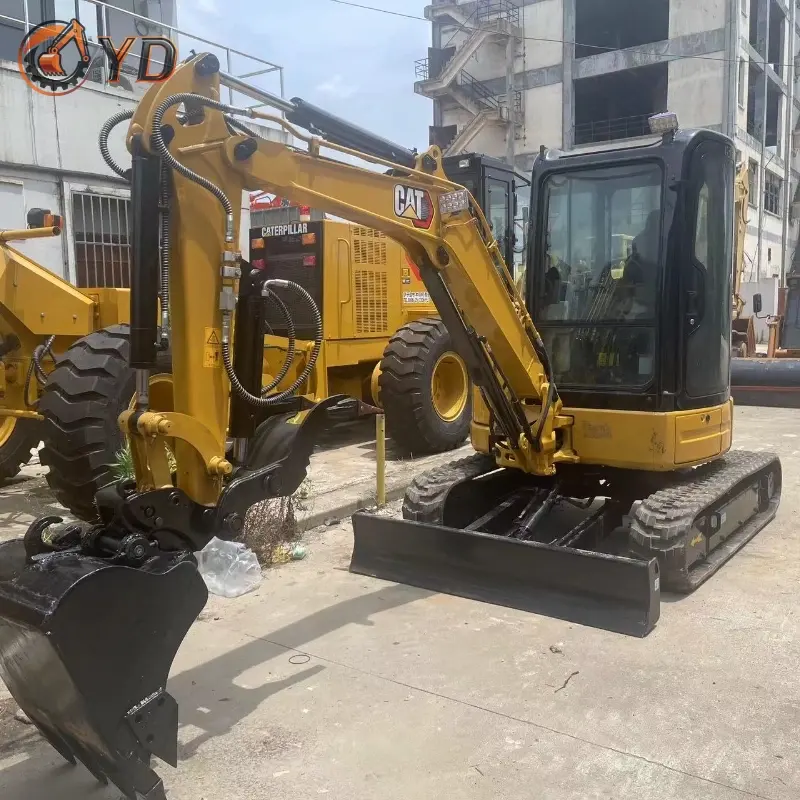 Hot Sale Compact Used CAT 303.5 Mini Excavator Good Condition Crawler Machine for Global Supply
