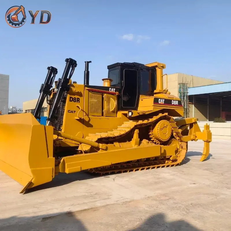 Hot Sale Second-hand CAT D8R Bulldozer Construction Machinery Supplier