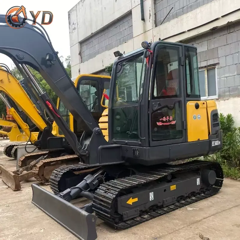 Hot Sale Second-hand VOLVO EC60 Mini Hydraulic Excavator Construction Machines Supplier