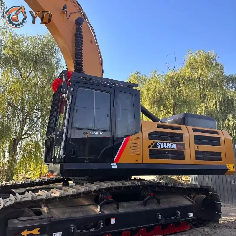 Hot Sale Used SANY SY485H Heavy Hydraulic Excavator Construction Equipment Supplier