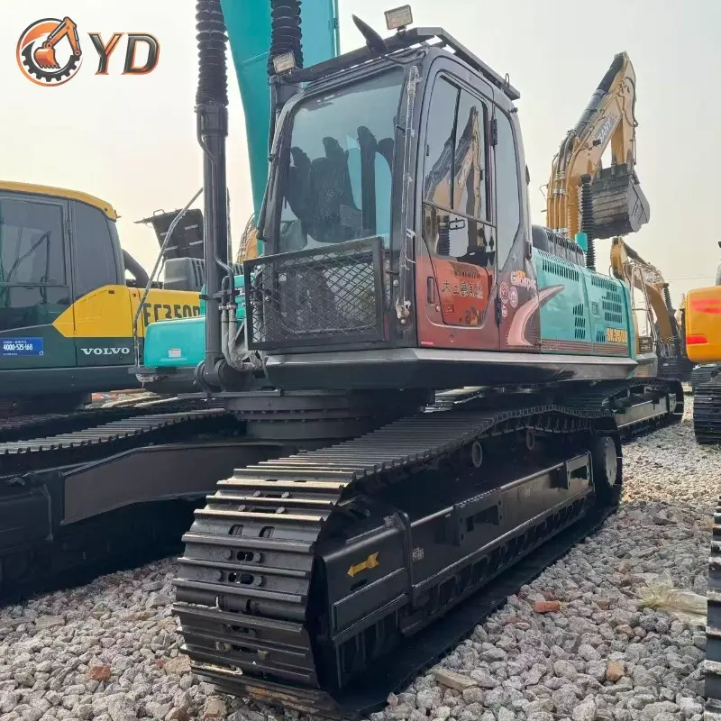 Mining Grade Powerful Used Kobelco SK350 Large Crawler Excavator Global Supply Solution