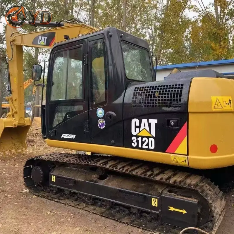 Powerful Second-hand CAT 312D Medium Excavator Durable Earth Moving Equipment Competitive Price