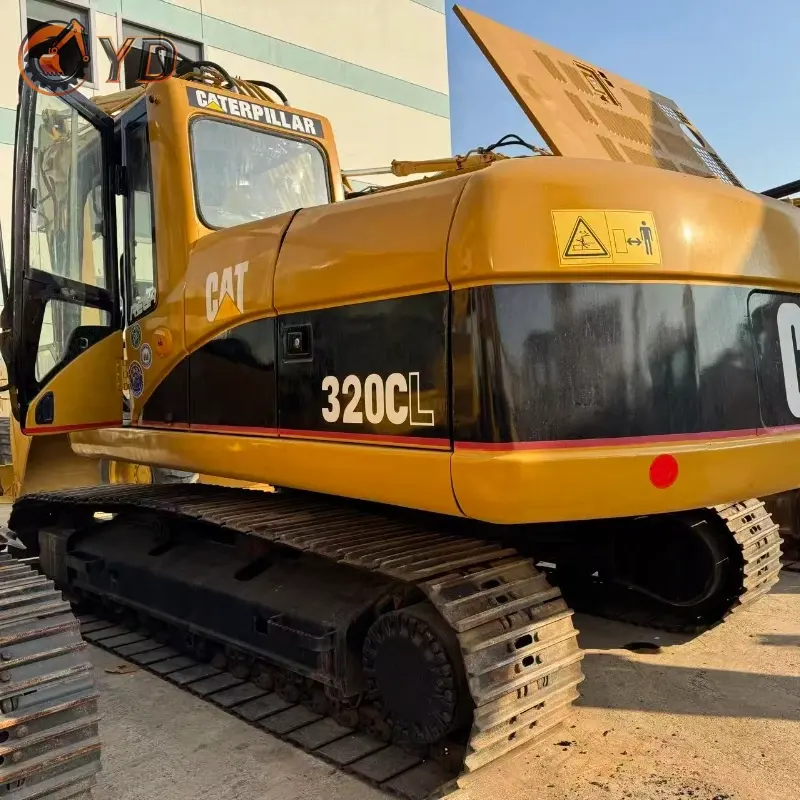 Powerful Second-hand CAT 320CL Large Excavator Durable Construction Machinery Global Supplier