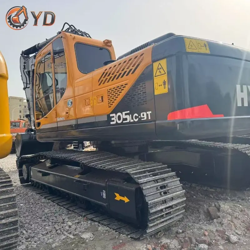 Robust Reliable Second-hand Hyundai R305 Medium Crawler Excavator Construction Machinery