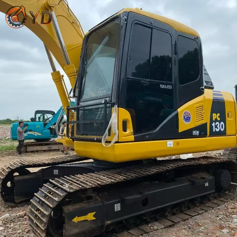 Versatile Durable Used Komatsu PC130 Medium Crawler Excavator Construction Machinery