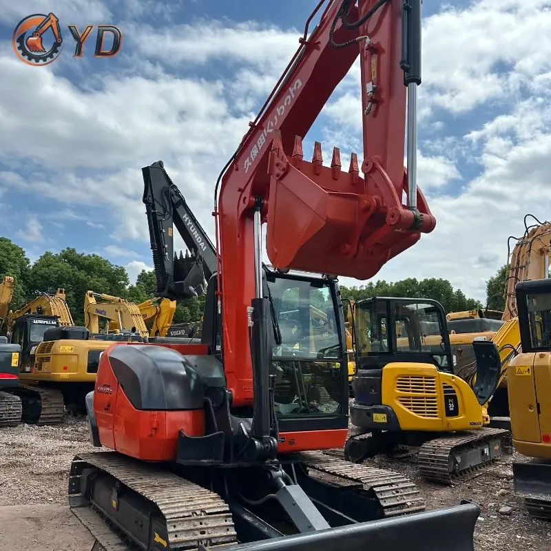 Zero Tail Swing Good Condition Second-hand Kubota KX175 Small Excavator Equipment Solution